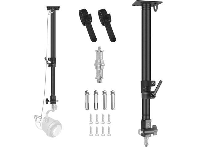 Photography Studio 30' Ceiling Wall Mount with 1/4' 3/8' Adapter, Camera Wall Mount Boom Arm Overhead Light Mounting for Photo Video Softbox,LED...