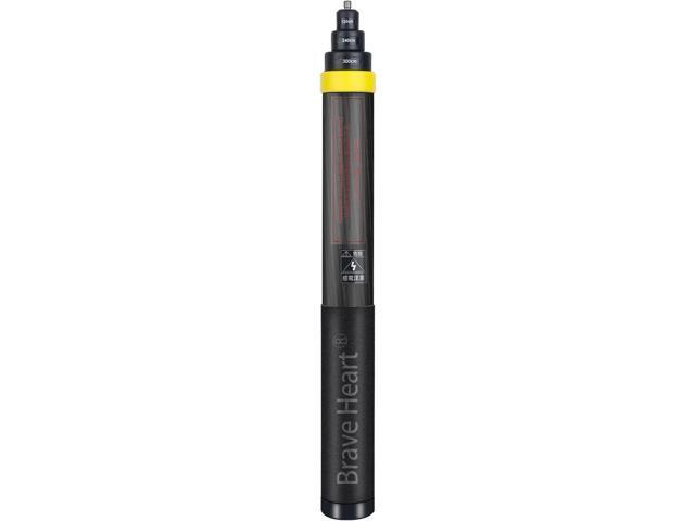 3m Selfie Stick 9.8ft Carbon Fiber Extended Invisible Selfie Stick for Insta360 X5/X4/X3/X2/ONE R/RS/X & GO 2 - Action Camera
