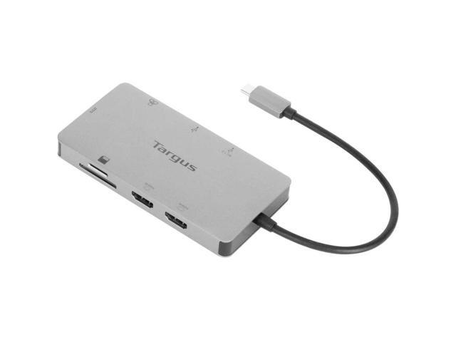 Targus USB-C Dual HDMI 4K Docking Station with 100W PD Pass-Thru - Expand Your HDMI, USB, and Ethernet Connections On-The-Go (DOCK423TT)