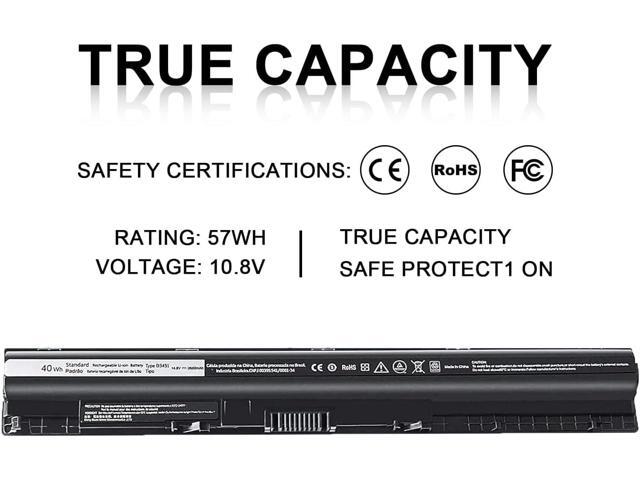 New M5Y1K Laptop Battery for dell Inspiron 15 5000 5555 5558 5559 3552 3558 3567 14 3451 3452 3458 5458 17 5755 5758 Series Rechargeable 40WH...