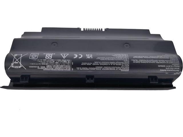 New A42-G75 Replacement Laptop Battery Compatible with Asus G75 G75VM 3D G75VW 3D G75VX 3D G75V G75VX G75VM G75V G75VW 3D Series (74Wh/5200mAh...