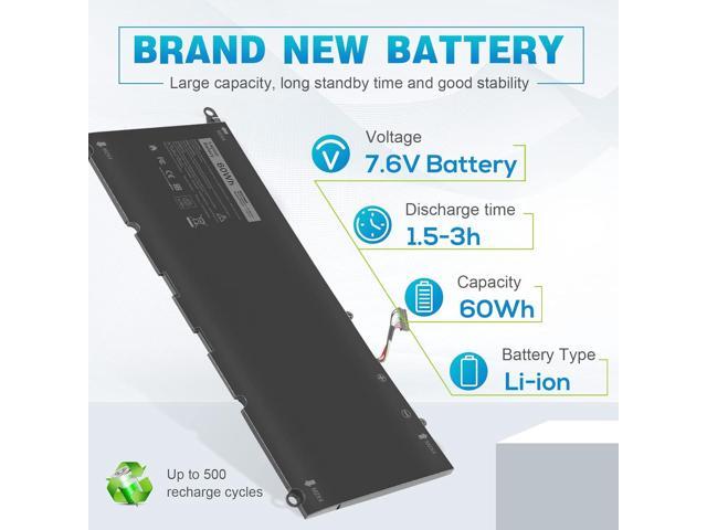 ASUNCELL 60Wh PW23Y Battery for Dell XPS 13 9360 13-9360-D1605G 13-9360-D1605T 13-9360-D1609 13-9360-D1609G 13-9360-D1705G Series 0RNP72 0TP1GT 0PW23Y