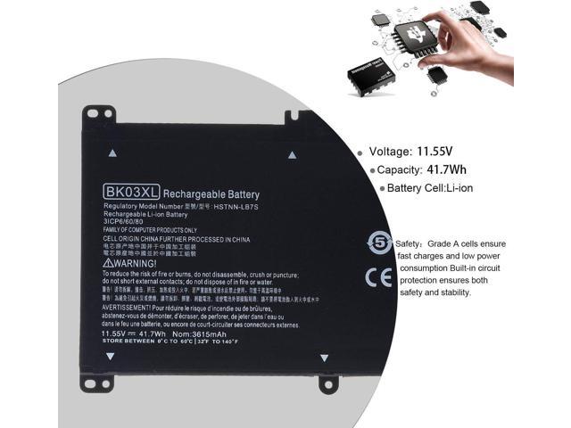 BK03XL 916811-855 Battery for HP Pavilion X360 14-BA 14M-BA Series, 14-BA253CL 14-BA175NR 14-BA125CL 14-BA013DX 14M-BA114DX 14M-BA015DX 14M-BA013DX...