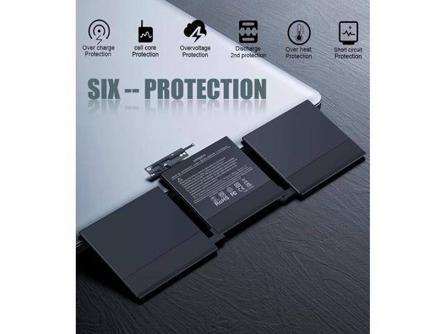 Battery A1713 for MacBook Pro 13 Inch A1708 Late 2016 Mid 2017 EMC 2978 3164, Replacement Battery A2171 for MacBook Pro 13 Inch A2159 (2019) A2289...