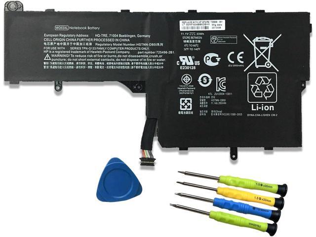 WO03XL Laptop Battery Replace for HP Split 13x2 13-M 13-M001TU 13-M002TU 13-M003TU 13T-M000/M100 13-M010DX CTO X2 Series Notebook HSTNN-DB5I/IB5I...