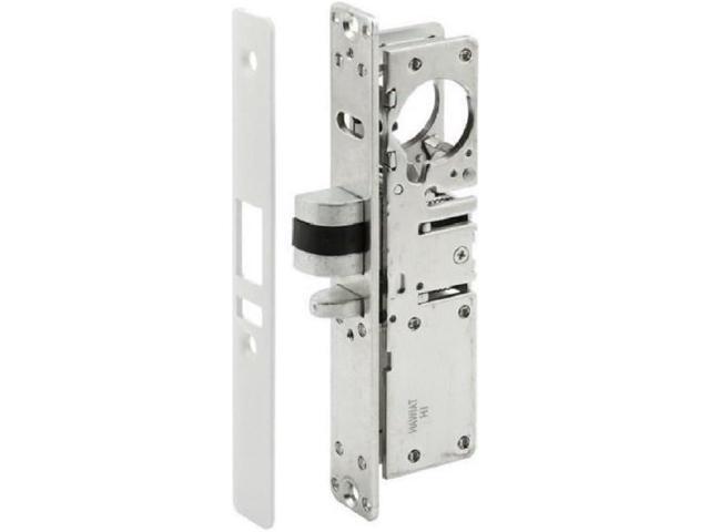 Pacific Doorware Storefront Door Mortise Deadlatch Adams Rite Style Lock in Aluminum (Right Hand, 1 1/8')