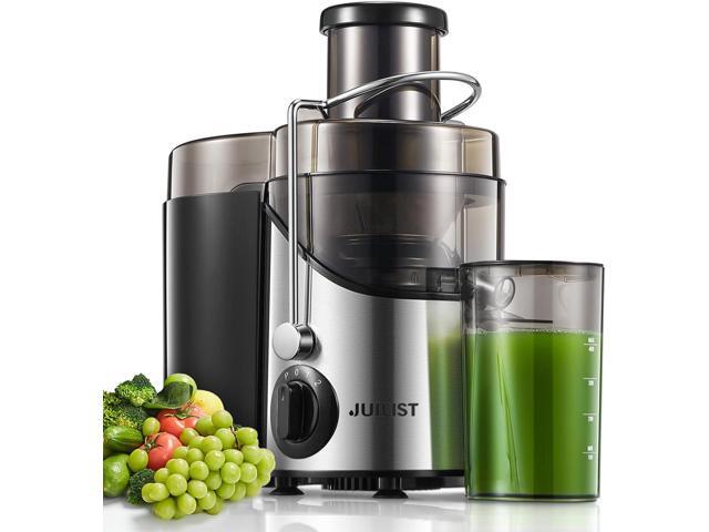 Juicer Machines, Juilist 3' Wide Mouth Juicer Extractor Max Power 800W, for Vegetable and Fruit with 3-Speed Setting, 400W Motor, Easy to Clean