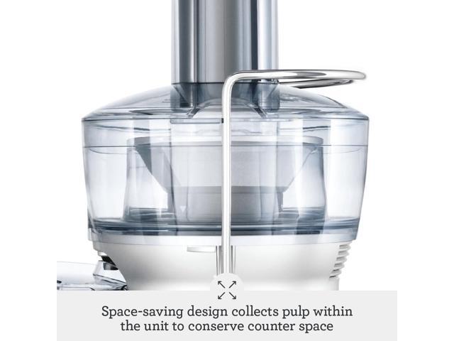 Breville BJE200XL Juice Fountain Compact Centrifugal Machine, 25 oz, Silver