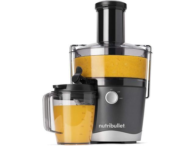 NutriBullet Juicer Centrifugal Juicer Machine for Fruit, Vegetables, and Food Prep, 27 Ounces/1.5 Liters, 800 Watts, Gray NBJ50100