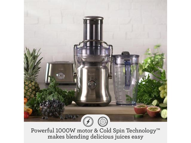 Breville BJE530BSS Juice Fountain Cold Plus, 70 oz, Brushed Stainless Steel