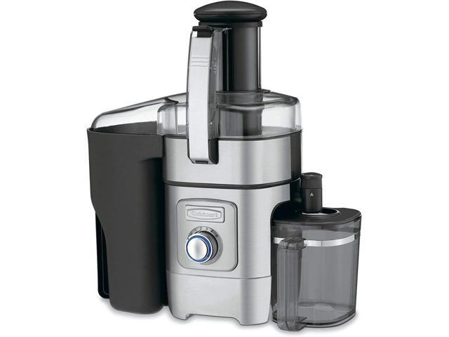 Cuisinart Juicer Machine, Die-Cast Juice Extractor for Vegetables, Lemons, Oranges & More, CJE-1000P1,Silver/Black, 15.35' x 11.8' x 19.01'