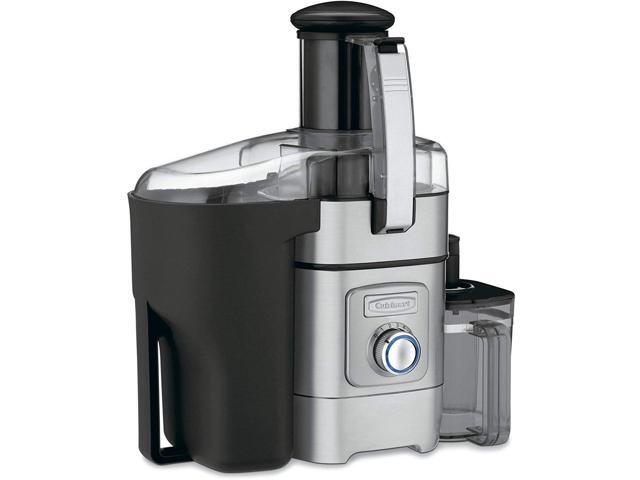 Cuisinart Juicer Machine, Die-Cast Juice Extractor for Vegetables, Lemons, Oranges & More, CJE-1000P1,Silver/Black, 15.35' x 11.8' x 19.01'