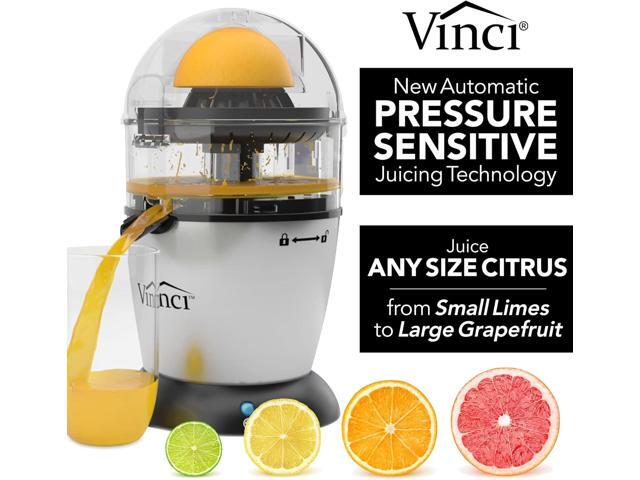 Vinci Hands Free Electric Citrus Juicer, 1-Button Juicer Machine, Orange Lime Grapefruit Lemon Squeezer, Easy to Clean Orange Juicer Squeezer,...