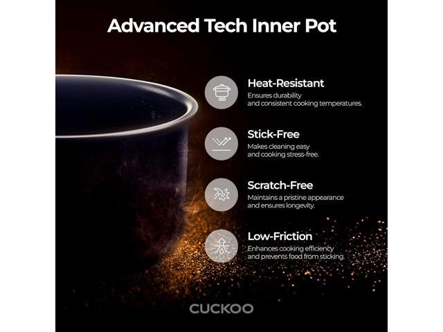 CUCKOO CR-0641F 6-Cup (Uncooked) / 12-Cup (Cooked) Micom Rice Cooker & Warmer with Nonstick Inner Pot, 11 Menu Modes, Fuzzy Logic Tech, Auto Clean...