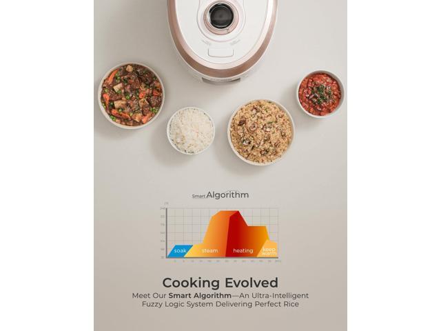 CUCKOO CRP-RT0609FW 6-Cup (Uncooked) / 12-Cup (Cooked) Twin Pressure Rice Cooker & Warmer with Nonstick Inner Pot, 14 Menu Options, Safe Steam...