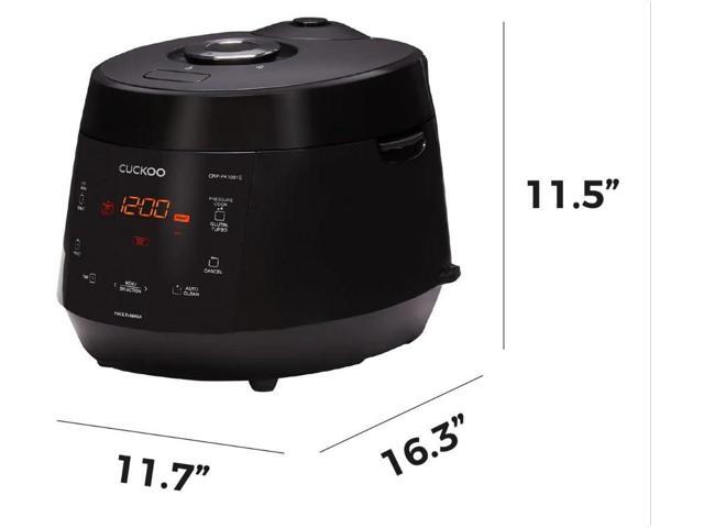CUCKOO CRP-PK1001S 10-Cup (Uncooked) / 20-Cup (Cooked) Heating Pressure Rice Cooker & Warmer with Nonstick Inner Pot, 13 Menu Options, Fuzzy Logic...