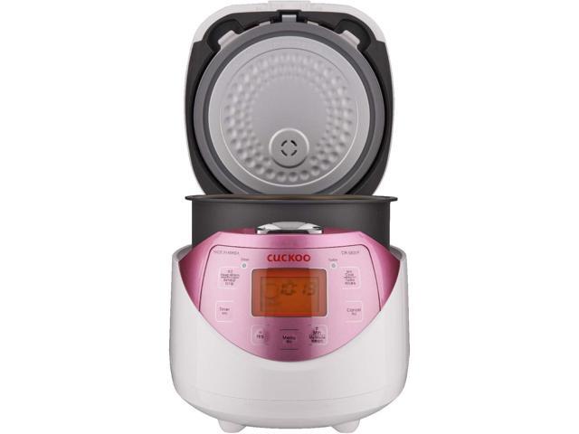 CUCKOO CR-0631F 6-Cup (Uncooked) / 12-Cup (Cooked) Micom Rice Cooker with Nonstick Inner Pot, 7 Menu Modes, LCD Display, Fuzzy Logic Tech, Auto...