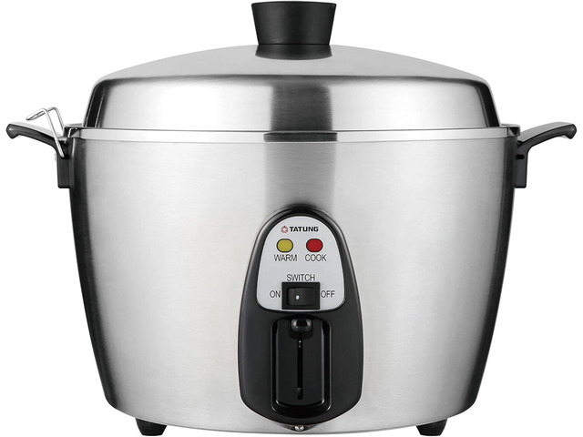 Tatung - TAC-11KN(UL) - 11 Cup Multi-Functional Stainless Steel Rice Cooker - Silver