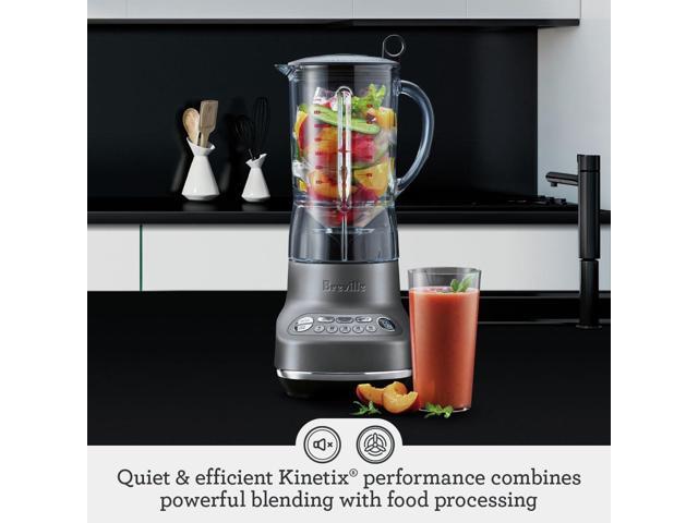Breville BBL620SIL Fresh and Furious Blender, Silver
