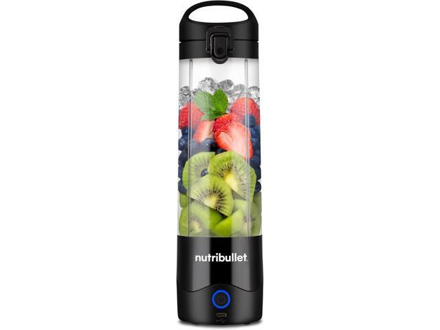 nutribullet Portable Blender, Cordless, 20oz Vessel, Personal Blender, USB-C Rechargeable, Black, NBPB50100K