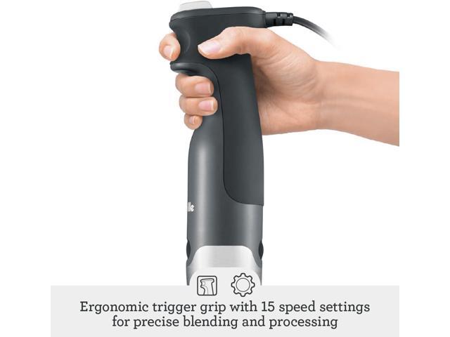 Breville BSB510XL Control Grip Immersion Blender, Brushed Stainless Steel