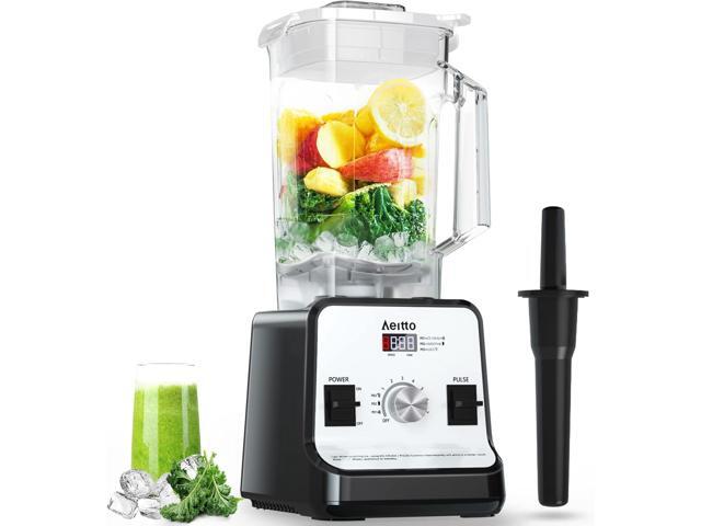 Aeitto Blender, Blenders for Kitchen with 1500-Watt Motor, 68 Oz Large Capacity, Professional Countertop Blenders for Ice Crush, Frozen Drinks, Silver
