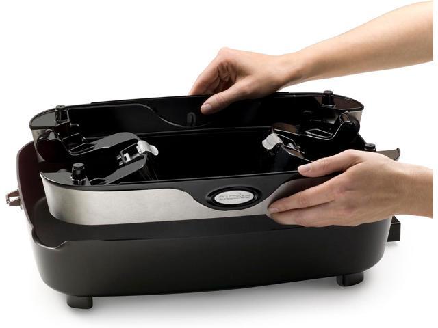 Presto 06857 16-inch Electric Foldaway Skillet, Black