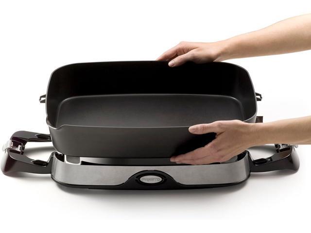 Presto 06857 16-inch Electric Foldaway Skillet, Black
