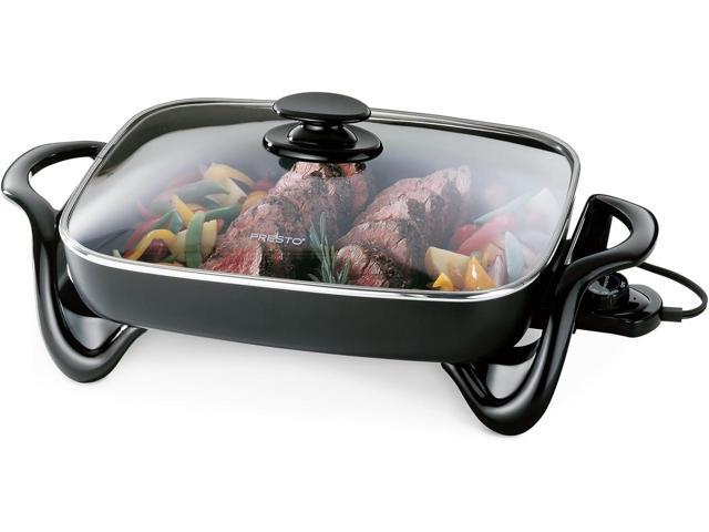 Presto 06852 16-Inch Electric Skillet with Glass Cover