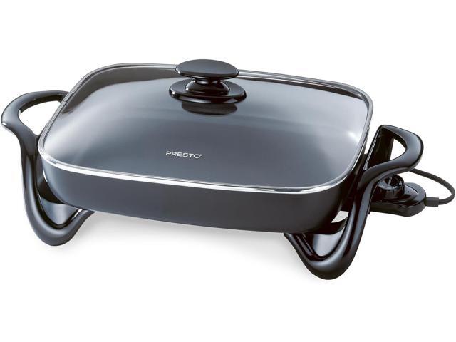 Presto 06852 16-Inch Electric Skillet with Glass Cover
