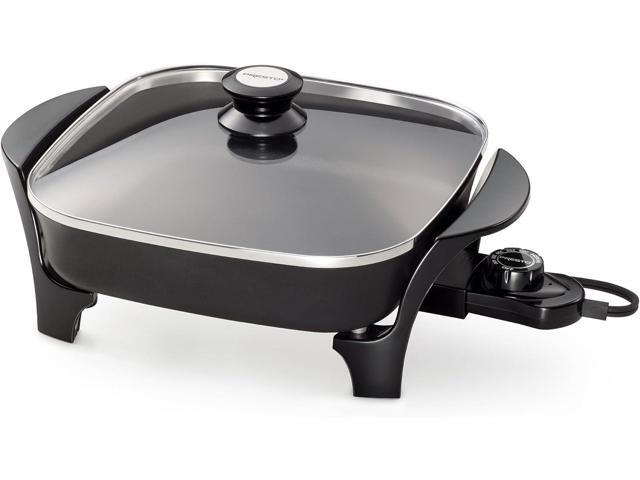 Presto 06626 11 inch Electric Skillet w/glass lid