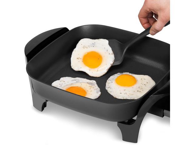 Presto 06620 11-Inch Electric Skillet,Black/White