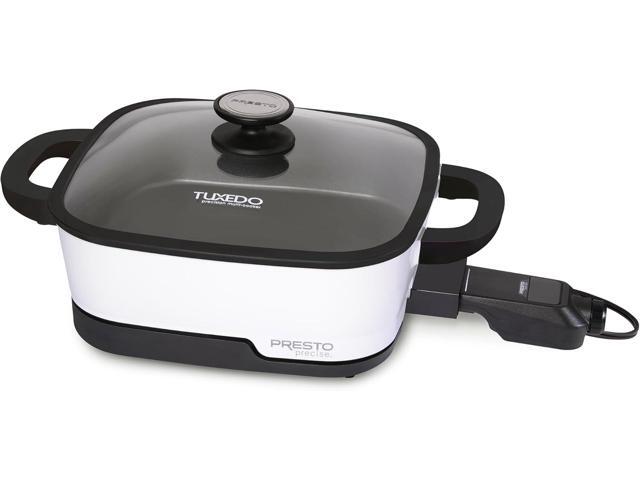 Presto 07118 Tuxedo Digital Precision Skillet Multi-Cooker