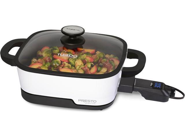 Presto 07118 Tuxedo Digital Precision Skillet Multi-Cooker