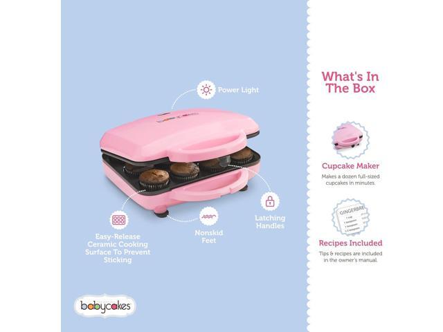Full Size Cupcake Maker, Pink