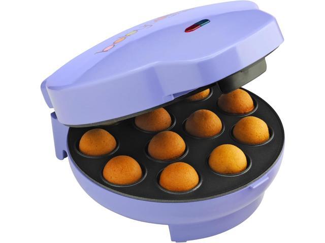 Cake Pop Maker by Select Brands - Kit for Birthdays & More - Includes Decorating Stand & 50 Sticks - Features Non-Stick Coating - Makes 12 Cake Pops