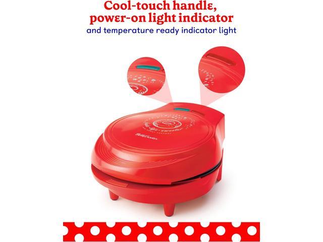 BETTY CROCKER Donut Maker, Mini Donut Maker with Nonstick Surface, Mini Donut Maker Machine with Cool Touch Handle & Makes 7 Delicious Fresh Donuts...