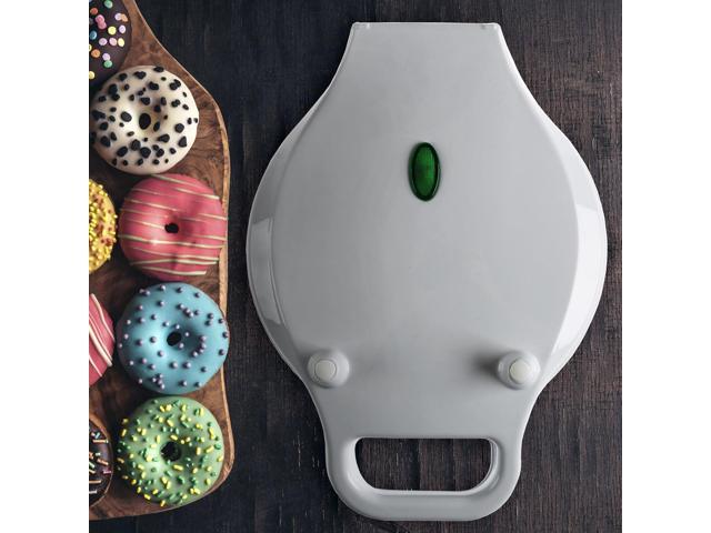 Chef Buddy Mini Donut Maker, Durable, Nonstick Easy to Use Mini Baking Machine - Cooks 7 Mini Doughnuts at a Time - Glazed, Frosted with Sprinkles,...