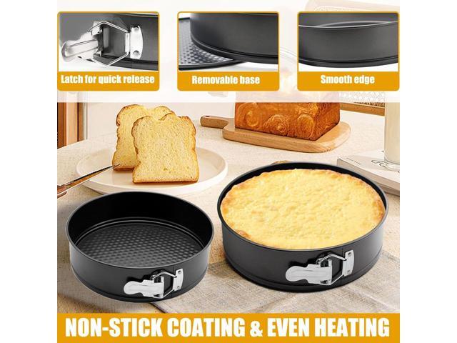 540PCS Cake Decorating Kit - Baking Supplies with 4 Springform Pans, Rotating Turntable, Decorating Tools, Cake Baking Supplies Set for Beginners