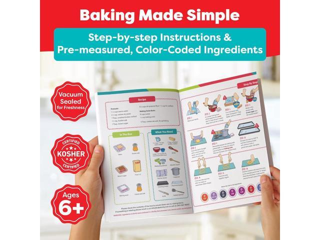 Pretzel Making Kit - Real Cooking Set for Kids Ages 5-12+ with Recipe and Ingredients - Kids Baking Set for Girls & Boys - Great Gift for Family...