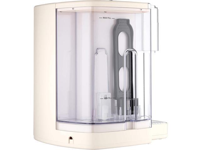 Cuisinart Coffee Maker, Single Serve 72-Ounce Reservoir Coffee Machine, Programmable Brewing & Hot Water Dispenser, Stainless Steel SS-10CRM, Cream