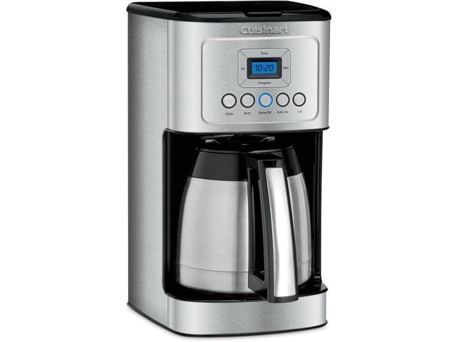 Cuisinart 12-Cup Coffee Maker with Thermal Coffee Carafe, Stainless Steel, Programmable Large Capacity Drip Coffee Machine for Home or Office,...