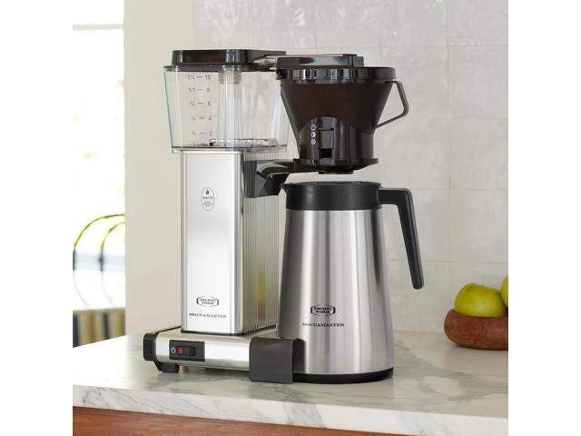 Technivorm Moccamaster 79112 KBT Coffee Brewer, 40 oz, Polished Silver