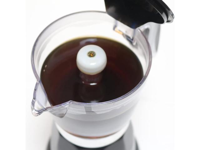 Cuban Coffee Maker, 6 or 3cup Electric Espresso Coffee Maker, Portable Cafeteras Electricas Modernas, Electric Moka Pot with Detachable Base &...