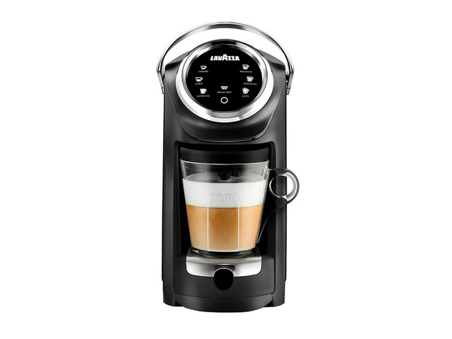 Lavazza Expert Coffee Classy Plus Single Serve ALL-IN-ONE Espresso & Coffee Brewer Machine - LB 400 - (Includes Built-in Milk Vessel/Frother)