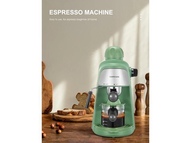 Espresso Machine, 3.5Bar Espresso and Cappuccino Machine with Fast Heating Function, 1-4 Cups Coffee Maker with Milk Frothing Function and Steam...