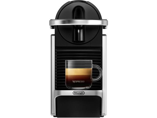 De'Longhi Nespresso Pixie EN127.S, Fully Automatic Coffee Machine, One-Button Coffee Machine with Multi-Function, Welcome Set Included, Compact...