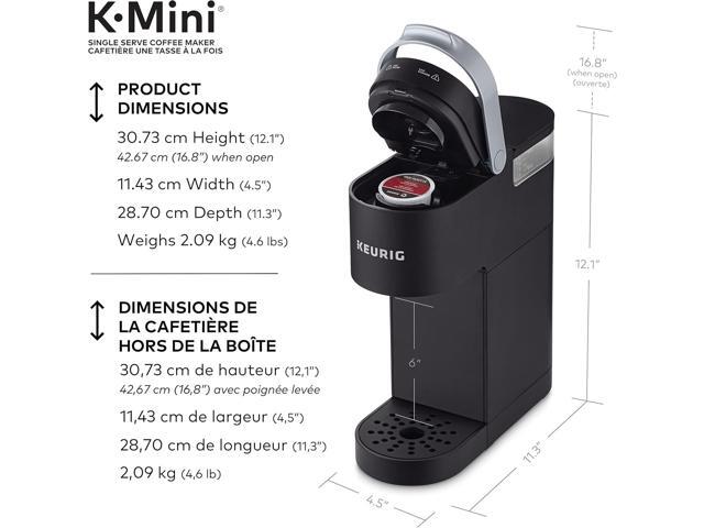Matte Black Hot Beverage K-Mini Dispenser