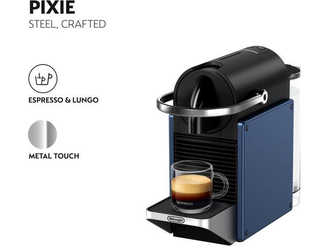 Nespresso Pixie Espresso Machine by De'Longhi, Dark Blue