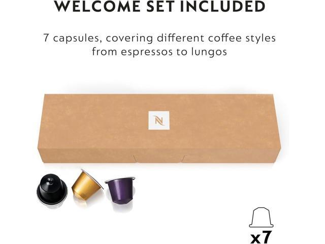 Nespresso Pixie Espresso Machine by De'Longhi, Dark Blue